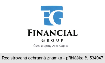 FG FINANCIAL GROUP Člen skupiny Arca Capital