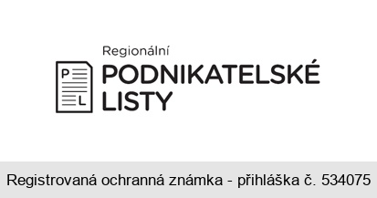 Regionální PODNIKATELSKÉ LISTY