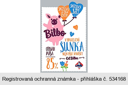 Bilbo VYMAZLENÁ ŠUNKA
