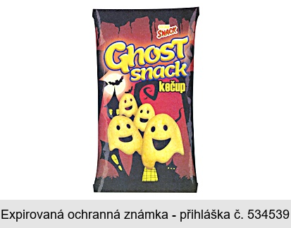 GOLDEN SNACK Ghost snack kečup