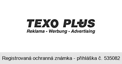 TEXO PLUS Reklama - Werbung - Advertising