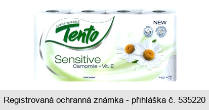 Tento Sensitive camomile + vit.E