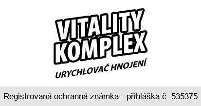 VITALITY KOMPLEX URYCHLOVAČ HNOJENÍ