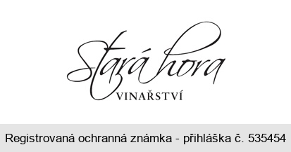 Stará hora VINAŘSTVÍ