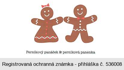 Perníkový panáček & perníková panenka