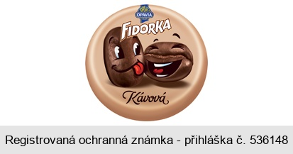 FIDORKA Kávová OPAVIA