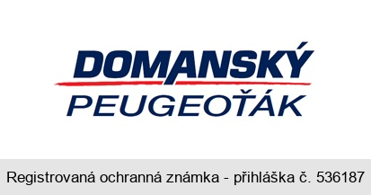 DOMANSKÝ  PEUGEOŤÁK