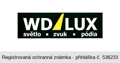 WD LUX světlo zvuk pódia