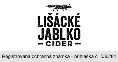 LIŠÁCKÉ JABLKO CIDER