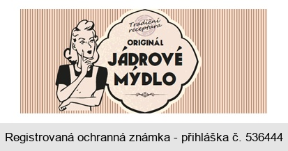 Tradiční receptura ORIGINÁL JÁDROVÉ MÝDLO