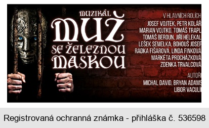 MUZIKÁL MUŽ SE ŽELEZNOU MASKOU