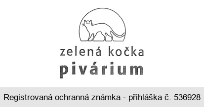 zelená kočka pivárium