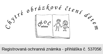 Chytré obrázkové čtení dětem CHOČ DĚTEM