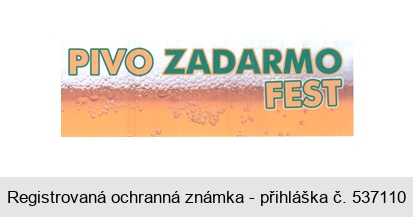 PIVO ZADARMO FEST