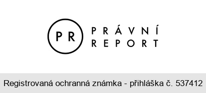 PR PRÁVNÍ REPORT