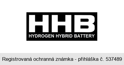 HHB HYDROGEN HYBRID BATTERY