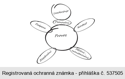 Provoz Kontext Měření, monitorování Zlepšování Podpora Plánování Leadership