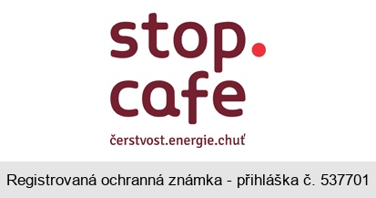 stop.cafe čerstvost.energie.chuť