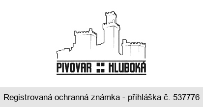 PIVOVAR HLUBOKÁ