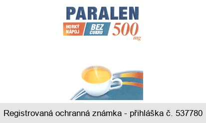 PARALEN 500mg HORKÝ NÁPOJ BEZ CUKRU