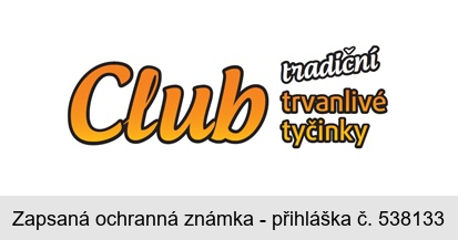 Club tradiční trvanlivé tyčinky