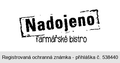 Nadojeno farmářské bistro