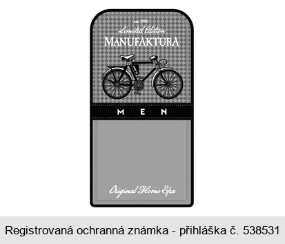 Limited Edition MANUFAKTURA MEN Original Home Spa est. 1991