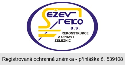 SEŽEV REKO a.s. REKONSTRUKCE A OPRAVY ŽELEZNIC