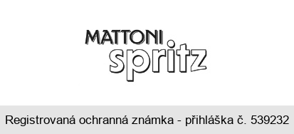 MATTONI spritz