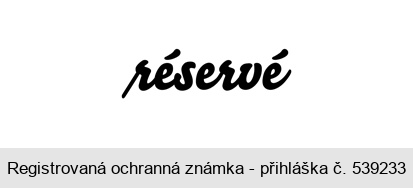 réservé