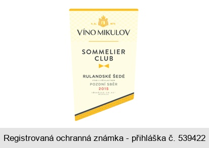 VÍNO MIKULOV SOMMELIER CLUB