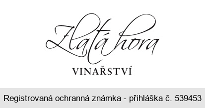 Zlatá hora VINAŘSTVÍ