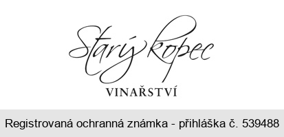 Starý kopec VINAŘSTVÍ