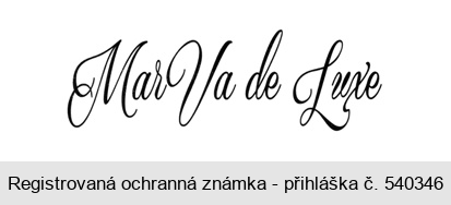 MarVa de Luxe