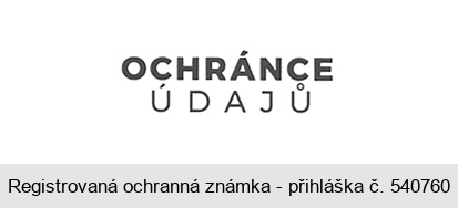 OCHRÁNCE ÚDAJŮ