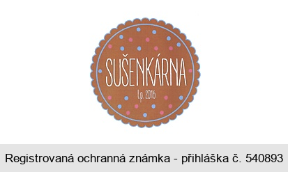 SUŠENKÁRNA l.p. 2016