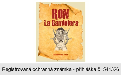 RON LA BANDOLERA Caribbean rum