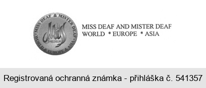 MISS DEAF AND MISTER DEAF WORLD EUROPE ASIA