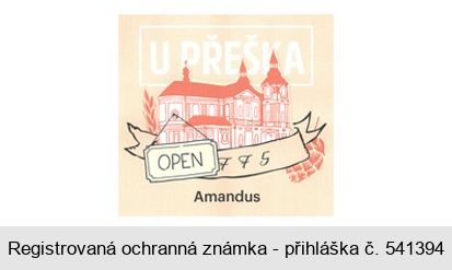 U PŘEŠKA OPEN Amandus