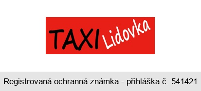 TAXI Lidovka