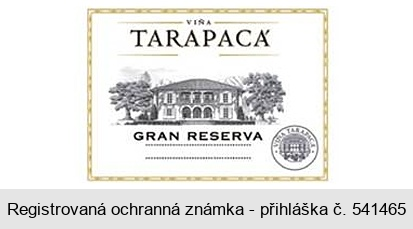 VINA TARAPACÁ GRAN RESERVA