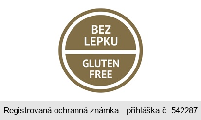 BEZ LEPKU  GLUTEN FREE