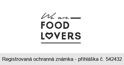 We are FOOD LOVERS