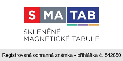 S MA TAB Skleněné magnetické tabule