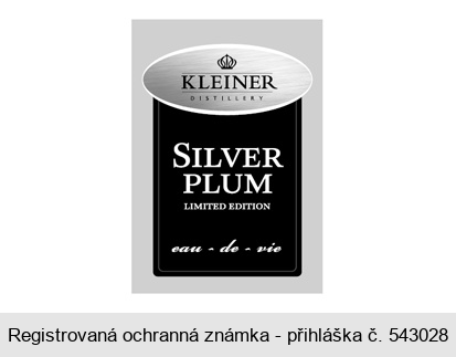 KLEINER DISTILLERY SILVER PLUM LIMITED EDITION eau de vie