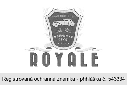 PIVOVAR ETTORE JÍLOVIŠTĚ PRÉMIOVÉ PIVO ROYALE