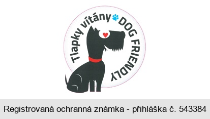 Tlapky vítány DOG FRIENDLY