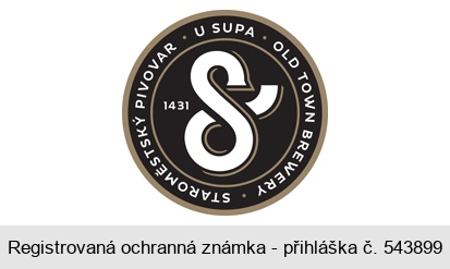 STAROMĚSTSKÝ PIVOVAR U SUPA 1431 OLD TOWN BREWERY