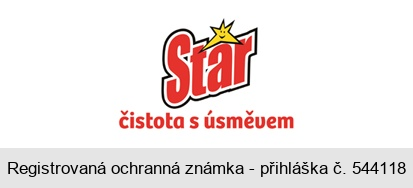 Star čistota s úsměvem