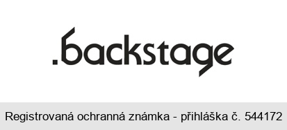 backstage